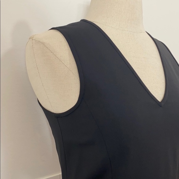 Theory Osiera Pleated Drop Waist Dress - Picture 4 of 9